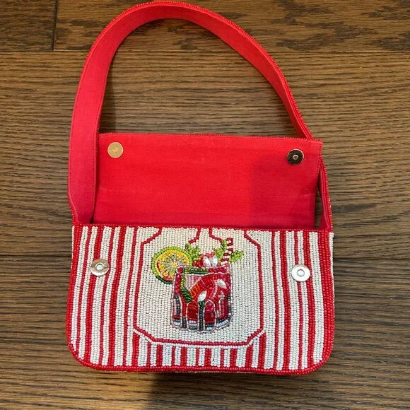 Fiona Beaded Bag - Food and Drink Edition - BRAND NEW - Picture 8 of 8